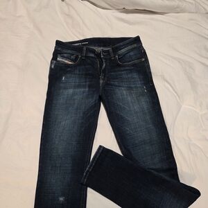 Diesel Men's Dark Blue Slim Jeans